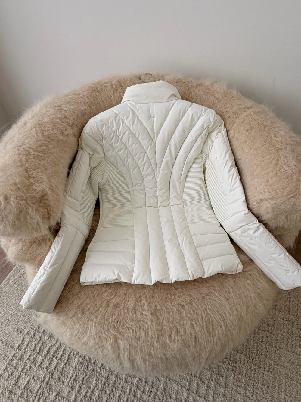 Mackage Ivory Quilted Down Jacket - Picture 2 of 9